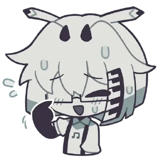 Sticker from @WmojiBot Mister Demi~☆ @Femoji
