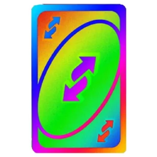 #️⃣ emoji Mega UNO reverse pack Telegram sticker 8 of 15