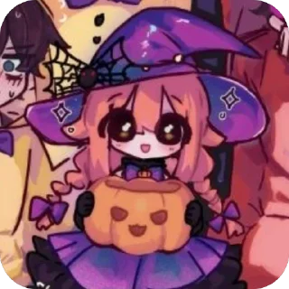 🫥 emoji Afton family by @fnafintertement Telegram sticker 7 of 41