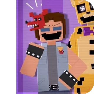 🫥 emoji Afton family by @fnafintertement Telegram sticker 22 of 41