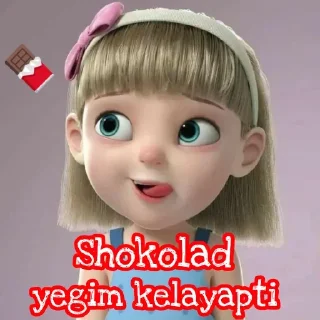 🍫 emoji @userni_bombasi azo bulamz🫰 Telegram sticker 19 of 120