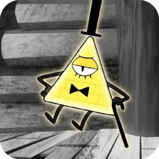 😒 emoji Билл Сайфер Telegram sticker 14 of 67