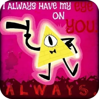 ❤ emoji Билл Сайфер Telegram sticker 16 of 67