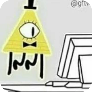 🖼 emoji Билл Сайфер Telegram sticker 7 of 67