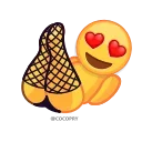 😍 emoji Больше стиков тут: @stikery4 Telegram sticker 14 of 50