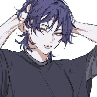 💜 emoji цю не бог Telegram sticker 6 of 50