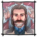 💇‍♂️ emoji Red Dead Redemption Telegram sticker 6 of 20