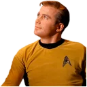 Sticker from Star Trek