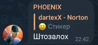 👍 emoji PHOENIX пхенх @sozdat_stikery_bot Telegram sticker 1 of 15
