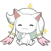 💮 emoji 🍧Kyubey💮 @MadokaMagicaDailyConfession Telegram sticker 5 of 200