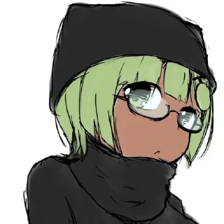 👓 emoji ISIS-chan ❤️‍🩹 Telegram sticker 12 of 18