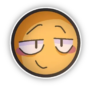 😌 emoji 💕Стики тут: @sekstick Telegram sticker 8 of 24