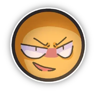 😏 emoji 💕Стики тут: @sekstick Telegram sticker 5 of 24