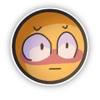 😳 emoji 💕Стики тут: @sekstick Telegram sticker 16 of 24