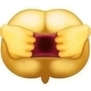 🍑 emoji Создано в @sozdsti_bot Telegram sticker 3 of 112