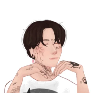 🙌 emoji Вилкой в глаз или в попу раз - @violetthilsfan Telegram sticker 14 of 15