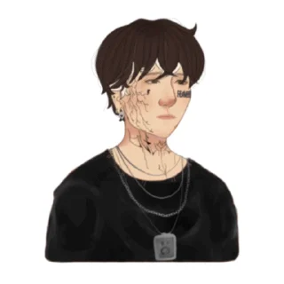 😭 emoji Вилкой в глаз или в попу раз - @violetthilsfan Telegram sticker 6 of 15