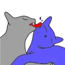 😘 emoji Больше стиков тут: @stikery4 Telegram sticker 2 of 50