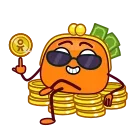 🖕 emoji Koshelenok by @shurmin_jpg Telegram sticker 15 of 24
