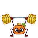 💪 emoji Koshelenok by @shurmin_jpg Telegram sticker 8 of 24