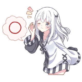 👌 emoji Девочка Инь-Янь @nyasticks Telegram sticker 7 of 41