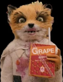 😲 emoji Fantastic mr fox Telegram sticker 7 of 10