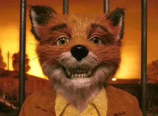 😁 emoji Fantastic mr fox Telegram sticker 1 of 10