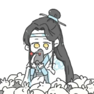 ❤️ emoji The Grandmaster of Demonic Cultivation by @stickerhut Telegram sticker 17 of 58