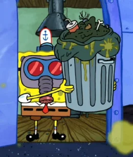 🗑 emoji spongebob Telegram sticker 17 of 105