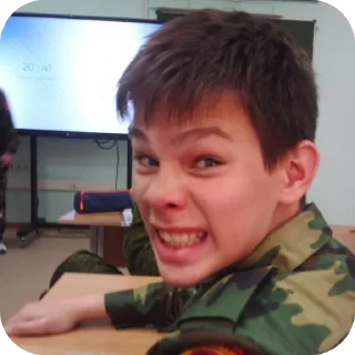 🪖 emoji Йа ЙиБеЛяН (типо кадет) Telegram sticker 20 of 106