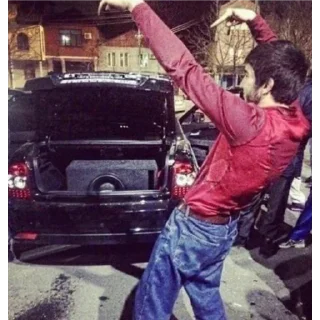 🙂 emoji абушки Telegram sticker 2 of 10