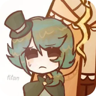 🎩 emoji Шк^^ ➡️ @Ctikerubot Telegram sticker 18 of 42