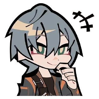😏 emoji Zenless zone zero | @zenlesszonezerou Telegram sticker 24 of 108