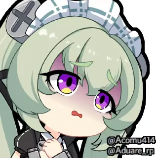 😨 emoji Zenless Animated @zenlesszonezerou Telegram sticker 17 of 17