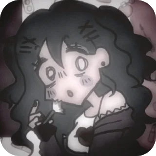 😮 emoji ㅤ𝅦ㅤ лэйси ㅤ @hinnoki Telegram sticker 24 of 50