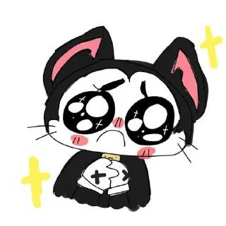 🐈‍⬛ emoji °✩﹏Ⲕυⲧ•°/🐈‍⬛ ➡️ @Ctikerubot Telegram sticker 18 of 18