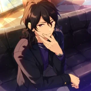🌑 emoji Rei Sakuma @yuvinalystickers Telegram sticker 3 of 37
