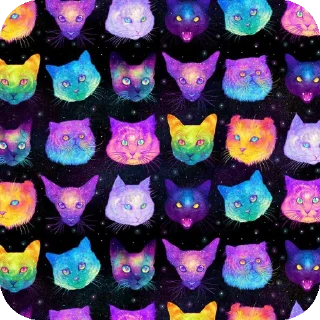 🐈‍⬛ emoji стикеры для поднятия настроения!!!! 💖🎊🥳✨🎉💜 Telegram sticker 24 of 60