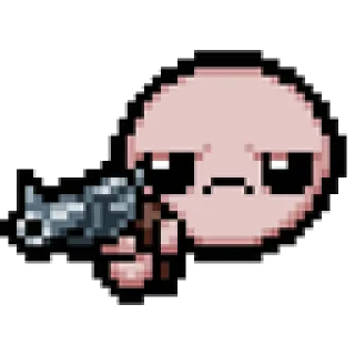 🔫 emoji Isaac Memes Telegram sticker 12 of 28