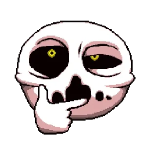 Sticker from Isaac Memes
