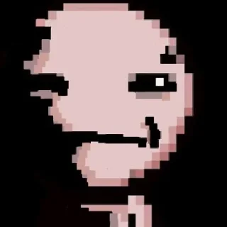 😞 emoji Isaac Memes Telegram sticker 14 of 28