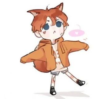 🧡 emoji Yes or No? Telegram sticker 10 of 50