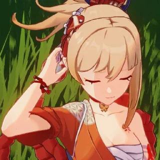 Sticker from I believe in yoimiya supremacy