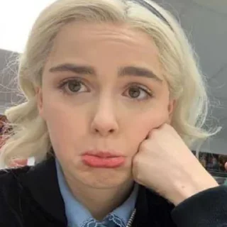 😰 emoji Sabrina Telegram sticker 22 of 61