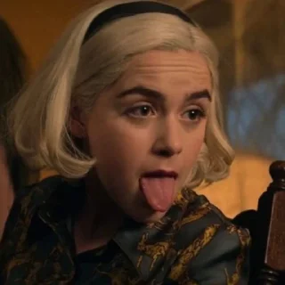 😜 emoji Sabrina Telegram sticker 11 of 61