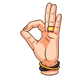 👌 emoji Adrenaline Rush (@TgSticker) Telegram sticker 5 of 24