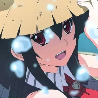 😀 emoji Убийца Акаме @anime_stickerr Telegram sticker 10 of 20