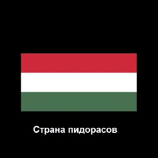 🇭🇺 emoji Страна пидорасов Telegram sticker 7 of 9