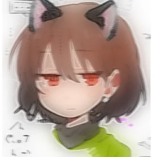 😼 emoji Chara by @naixbokxvs Telegram sticker 17 of 22