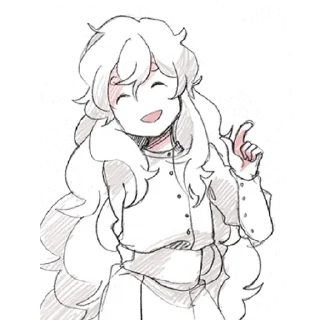 😄 emoji Hello Charlotte Telegram sticker 13 of 60